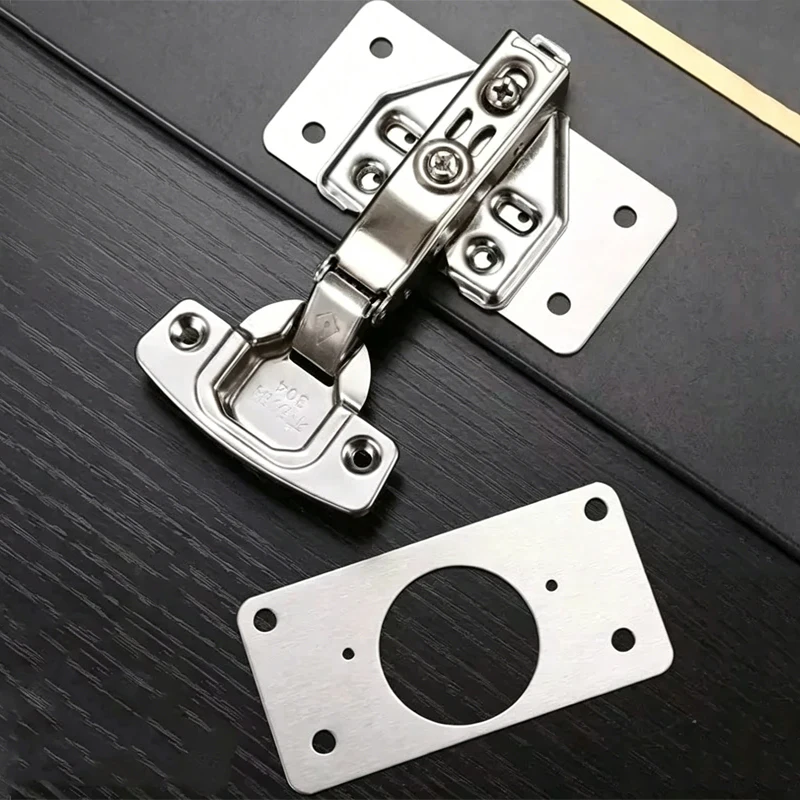 Furniture Hardware Repair - 4Pair Hinge Repair Plate Cabinet Furniture