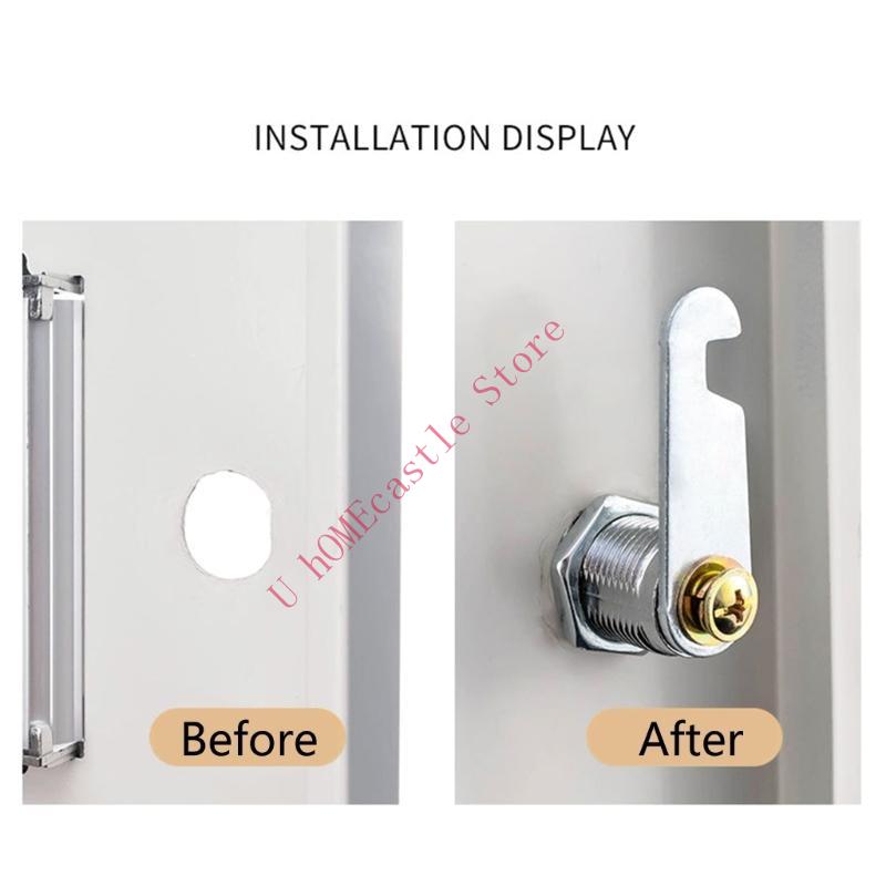 63HF 2set Cabinet Cams Lock wi - Zinc Furniture Hardware ulasan dan harga