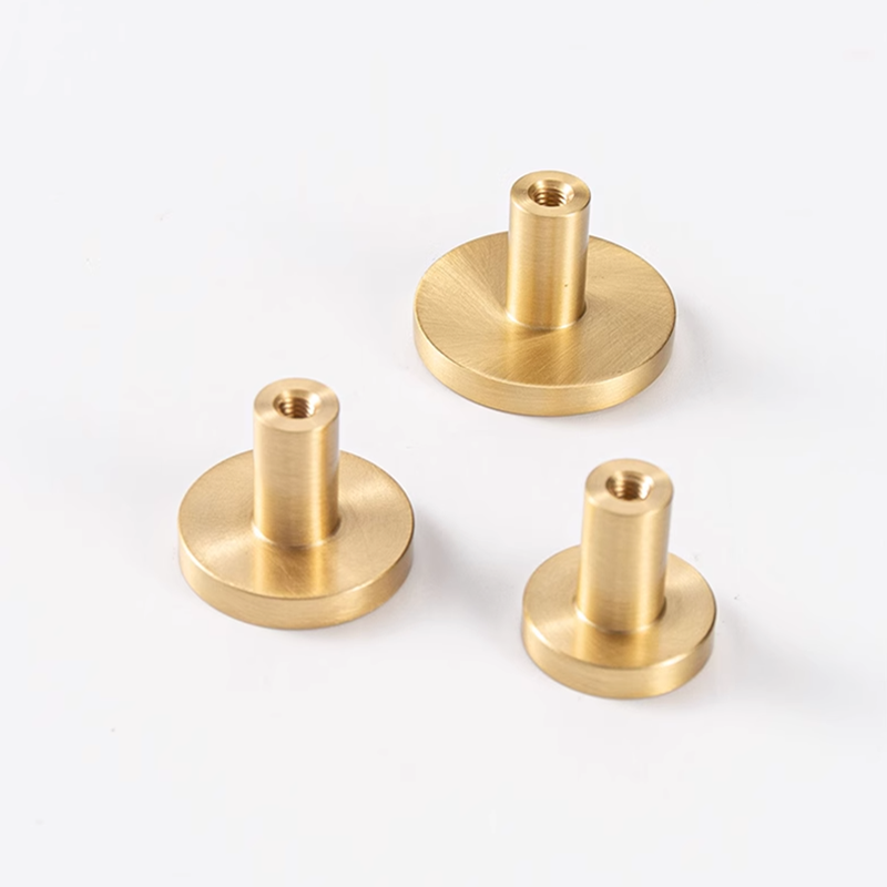 Round Brass Kitchen Cabinet Dr - Drawer Pull Gold ulasan dan harga