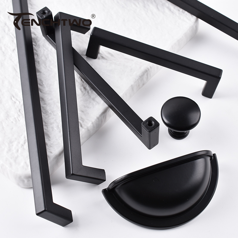 Nordic Style Black/Gold Kitche - Drawer Pull Gold ulasan dan harga