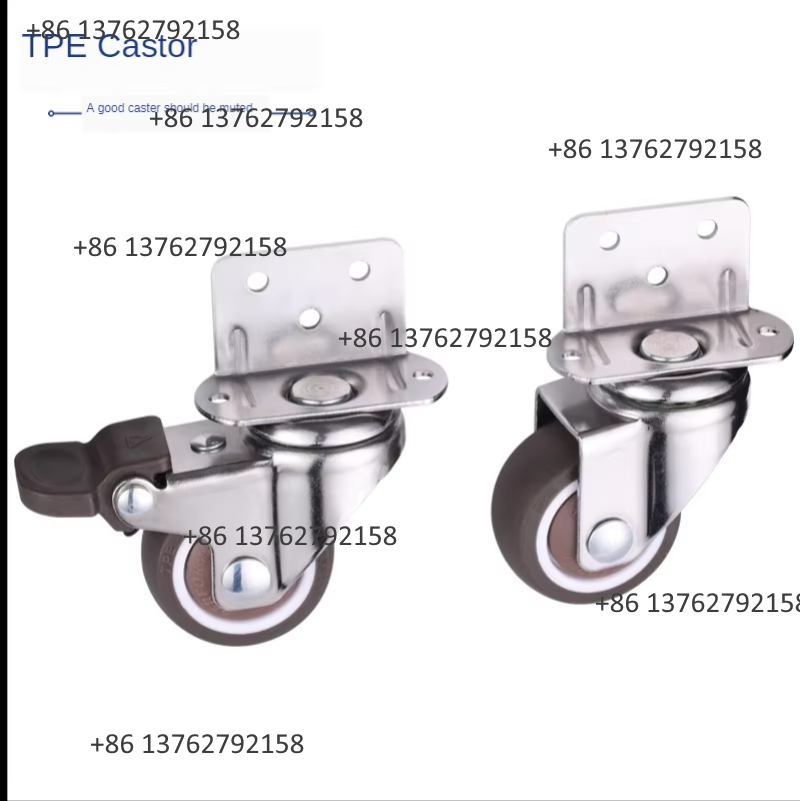 4Pcs Soft Rubber Quiet Swivel  - Furniture Hardware For Bed ulasan dan harga