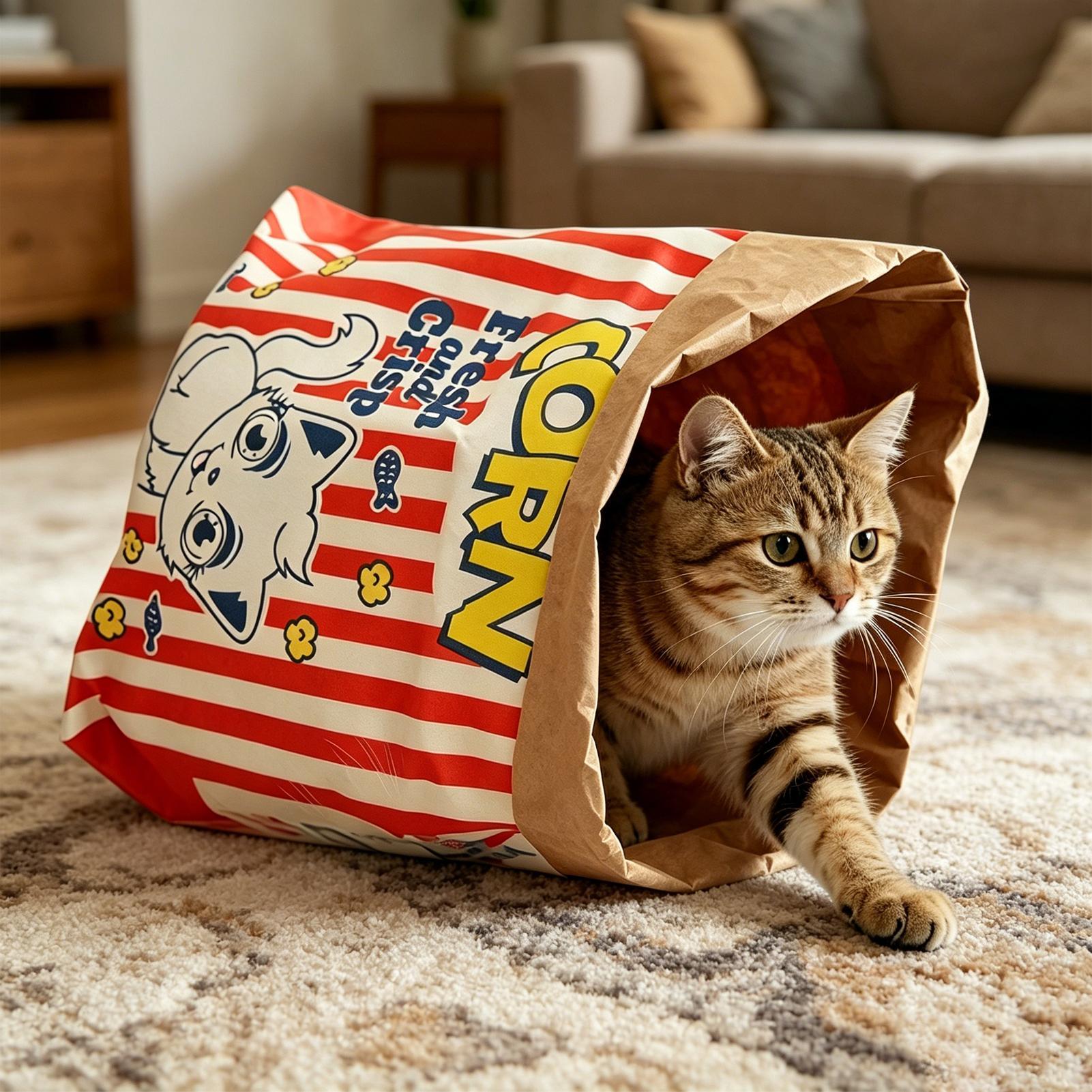Crinkle Cat Bag Foldable Inter - Furniture Hardware For Bed ulasan dan harga