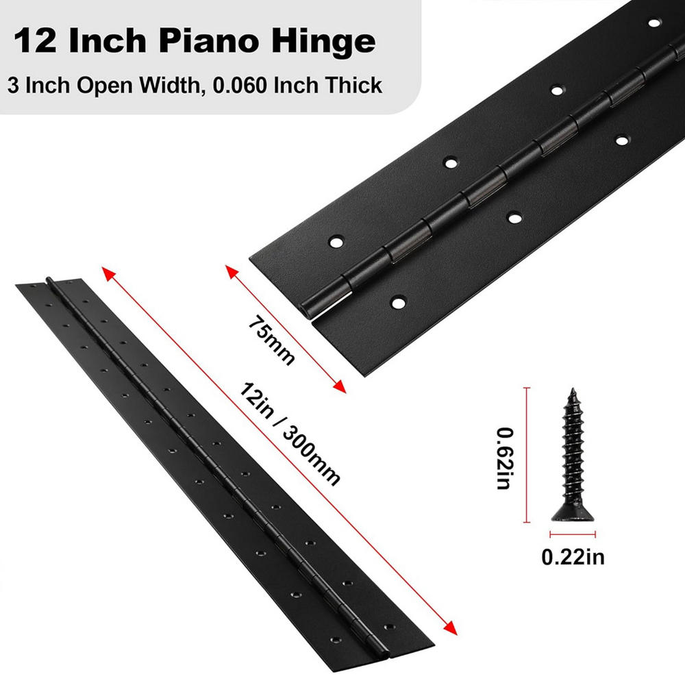 6in-20in Black Piano Hinges He - Piano Hinge Continuous ulasan dan harga