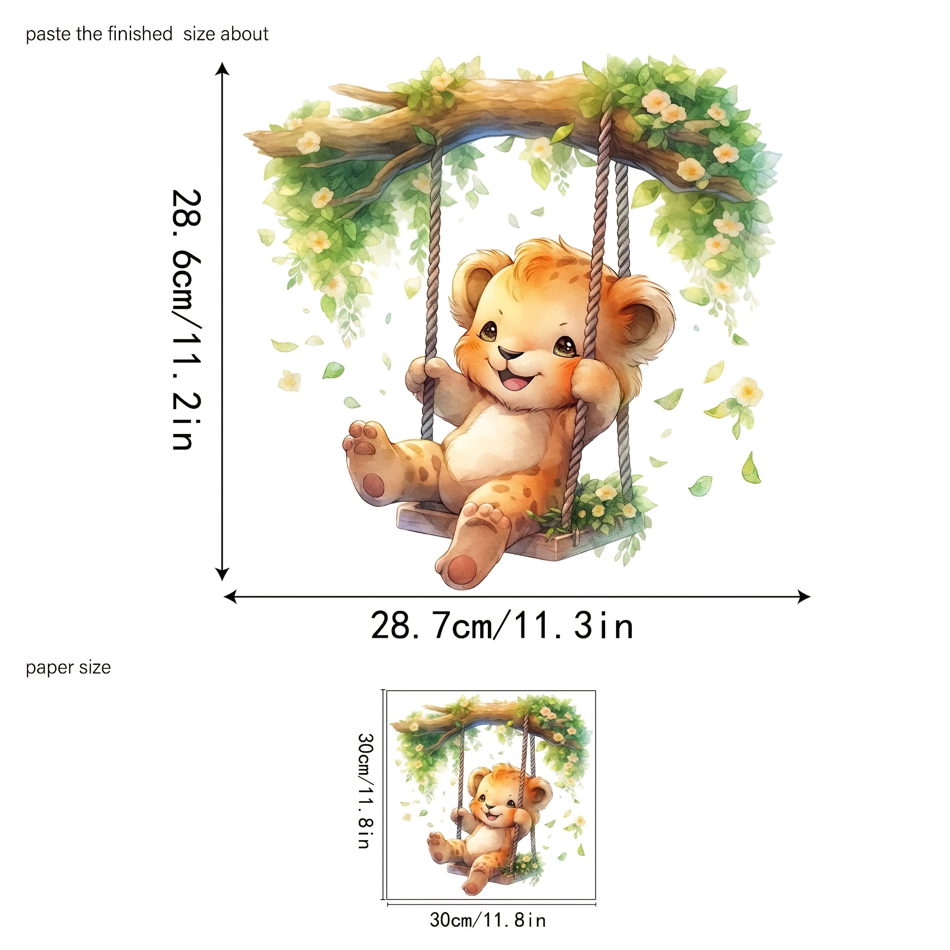 1 Cartoon Animal Paradise Cute - Furniture Paradise & Hardware Ghaziabad ulasan dan harga