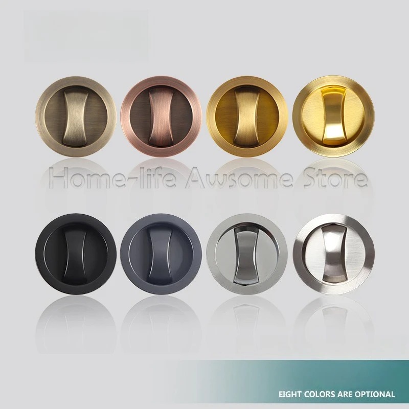 Sliding Door Lock Modern Invis - Zinc Furniture Hardware ulasan dan harga