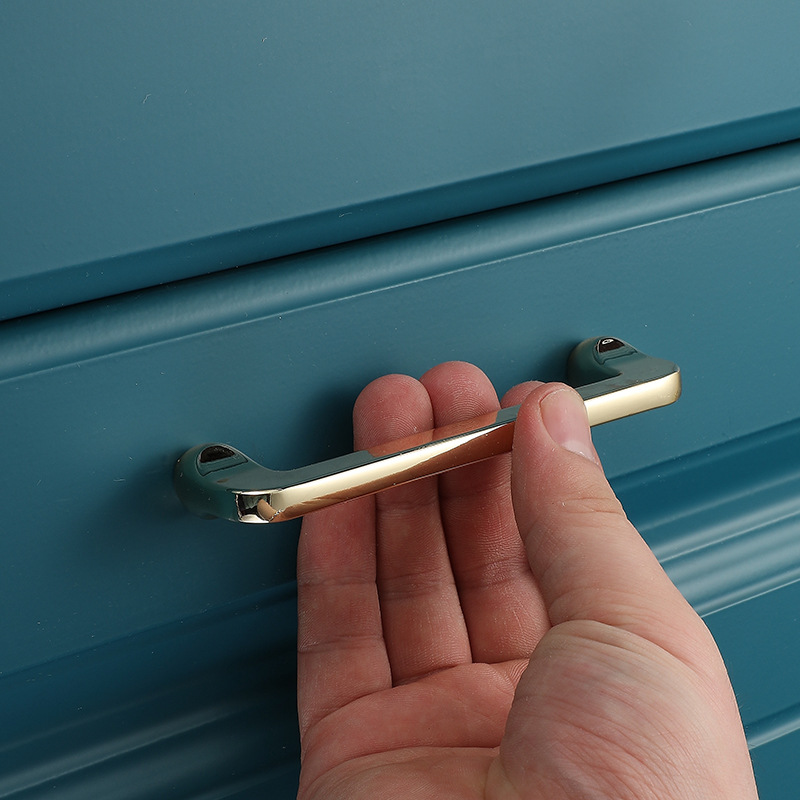 Zinc Alloy Bright Gold Kitchen - Drawer Pull Gold ulasan dan harga