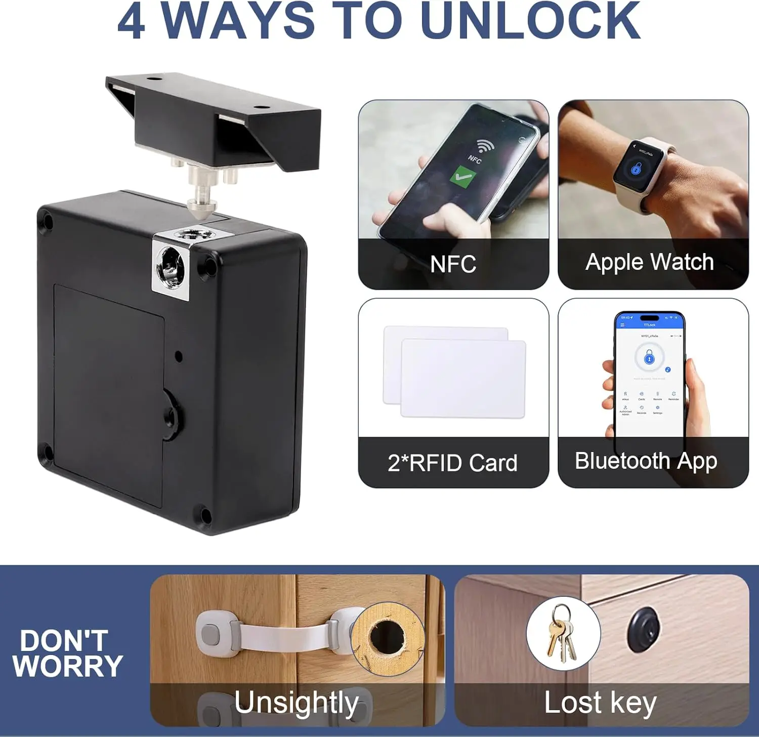 Mobile phone NFC smart locker  - Furniture Hardware Bolts ulasan dan harga