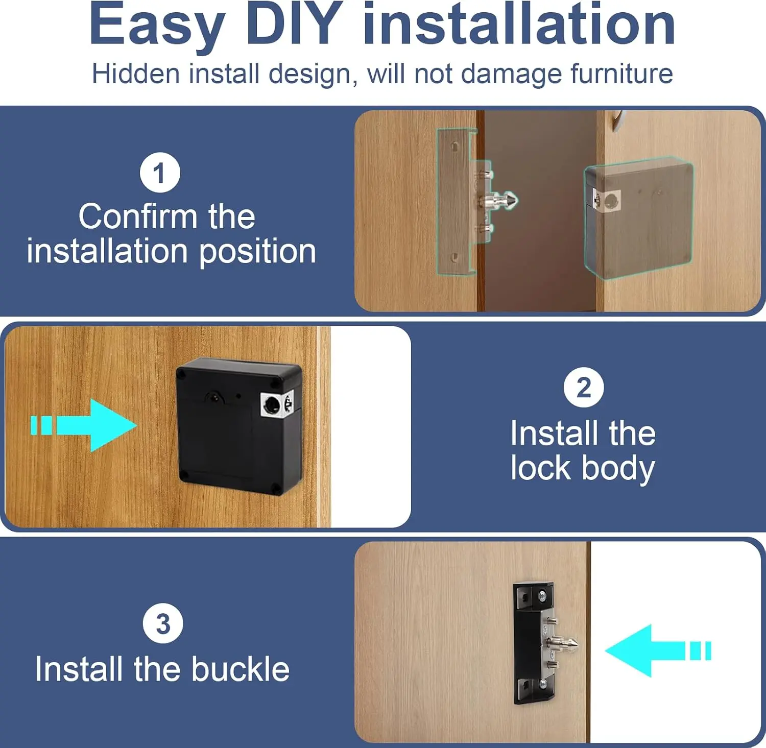 Mobile phone NFC smart locker  - Furniture Hardware Bolts ulasan dan harga