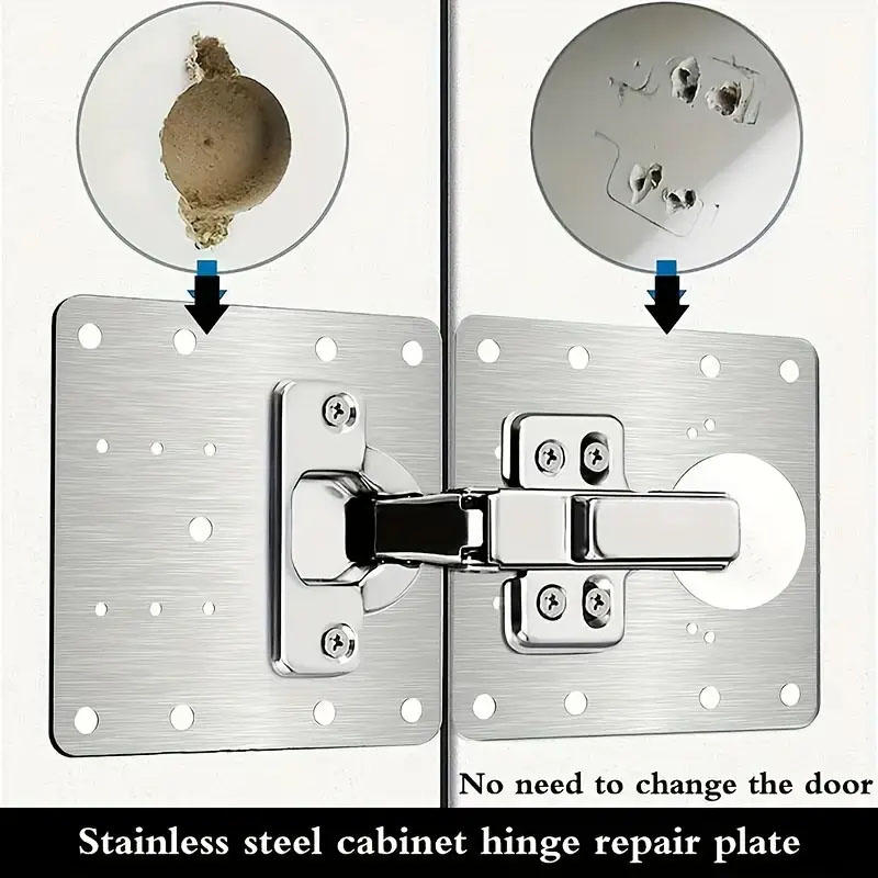 Cabinet Hinge Repair Plates Ki - Furniture Hardware Repair ulasan dan harga