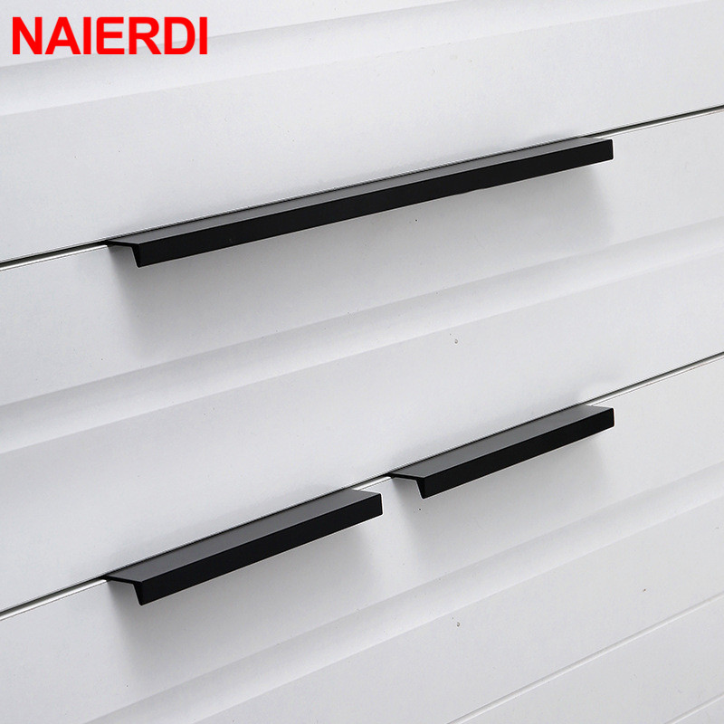 NAIERDI Gold Black Hidden Cabi - Drawer Pull Gold ulasan dan harga