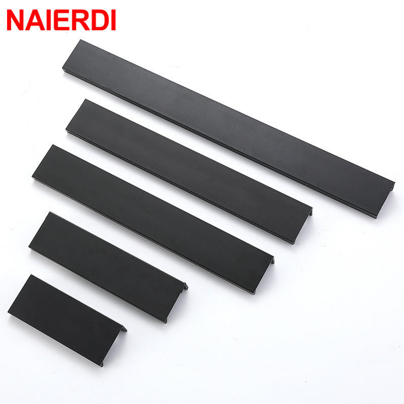NAIERDI Gold Black Hidden Cabi - Drawer Pull Gold ulasan dan harga