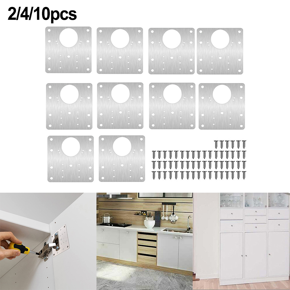 2/4/10 Pcs Door Hinge Stainles - Furniture Hardware Repair ulasan dan harga