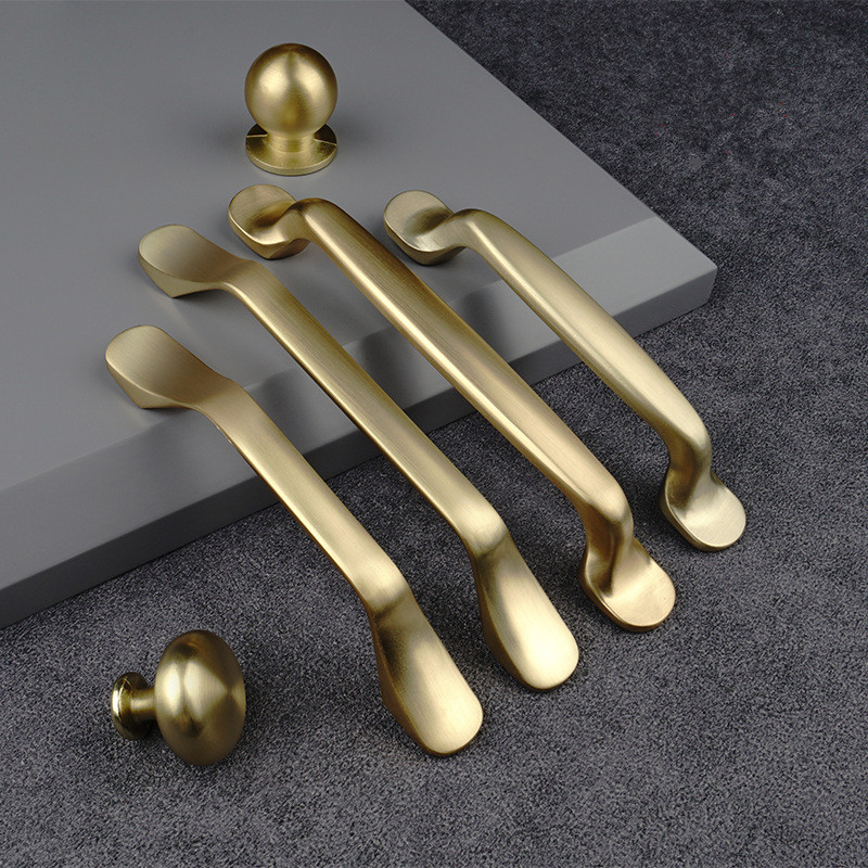 Gold Furniture Handles Aluminu - Drawer Pull Gold ulasan dan harga