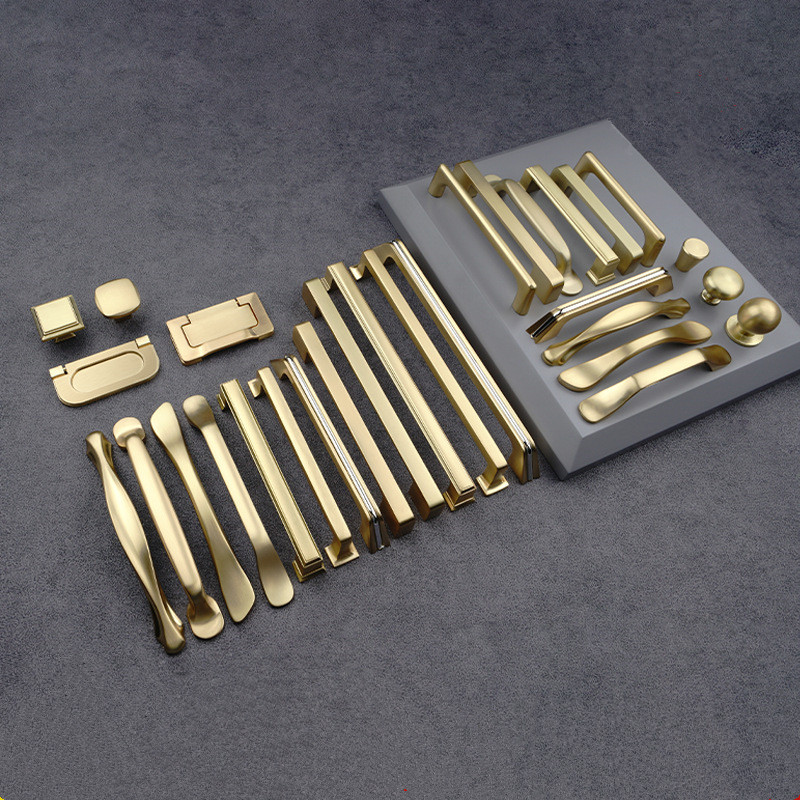 Gold Furniture Handles Aluminu - Drawer Pull Gold ulasan dan harga