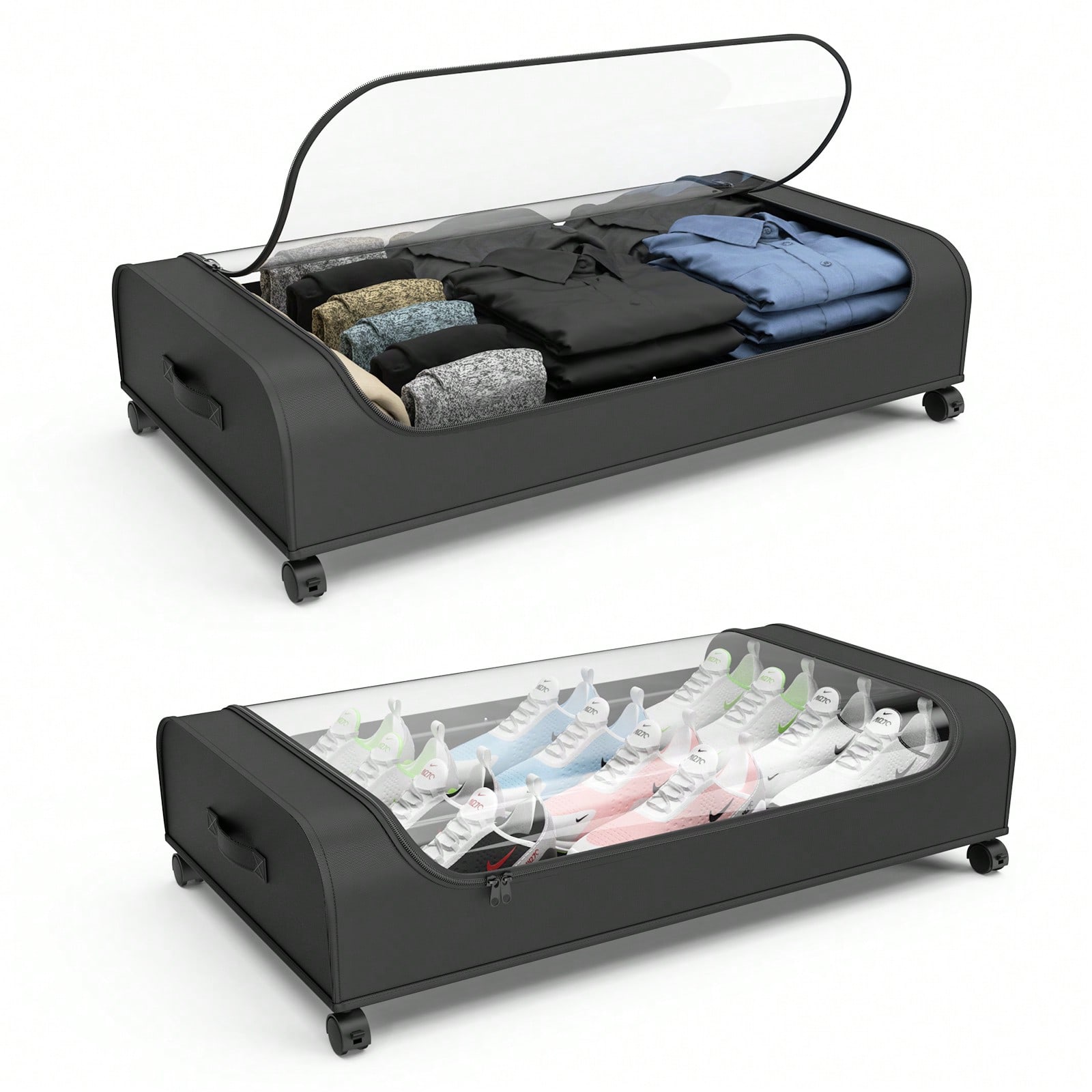 Underbed Storage Organizer Wit - Furniture Hardware For Bed ulasan dan harga