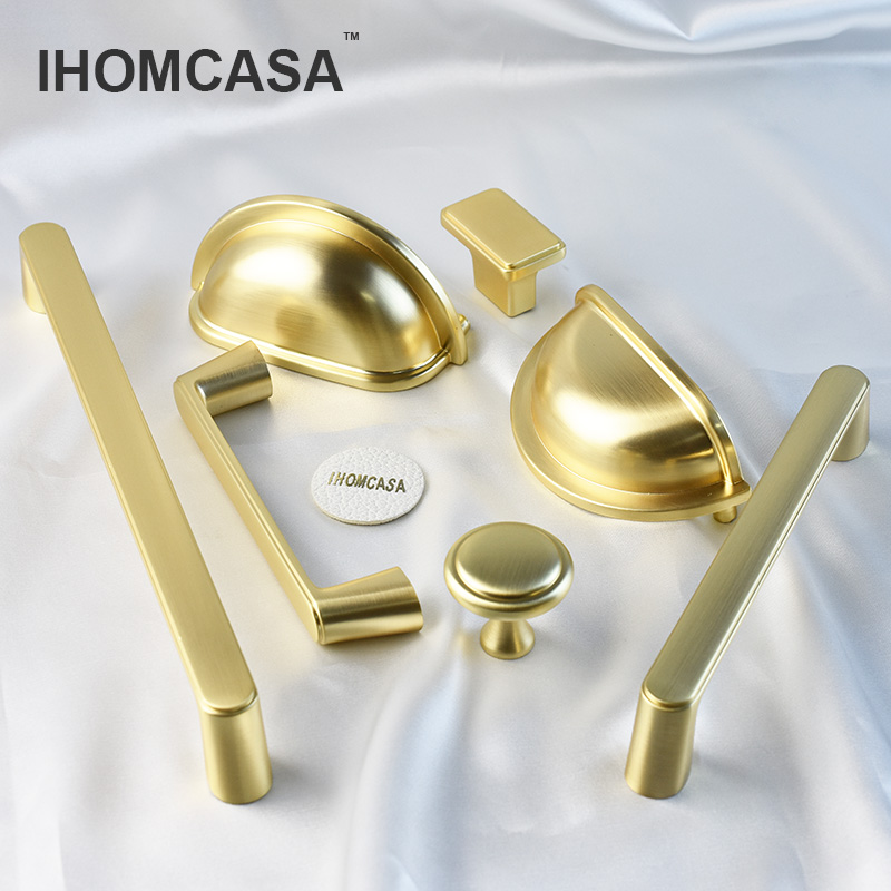 IHOMCASA Gold Kitchen Cabinet  - Drawer Pull Gold ulasan dan harga
