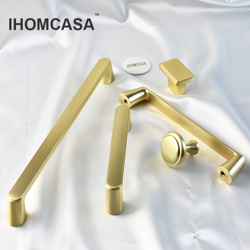 IHOMCASA Gold Kitchen Cabinet  - Drawer Pull Gold ulasan dan harga