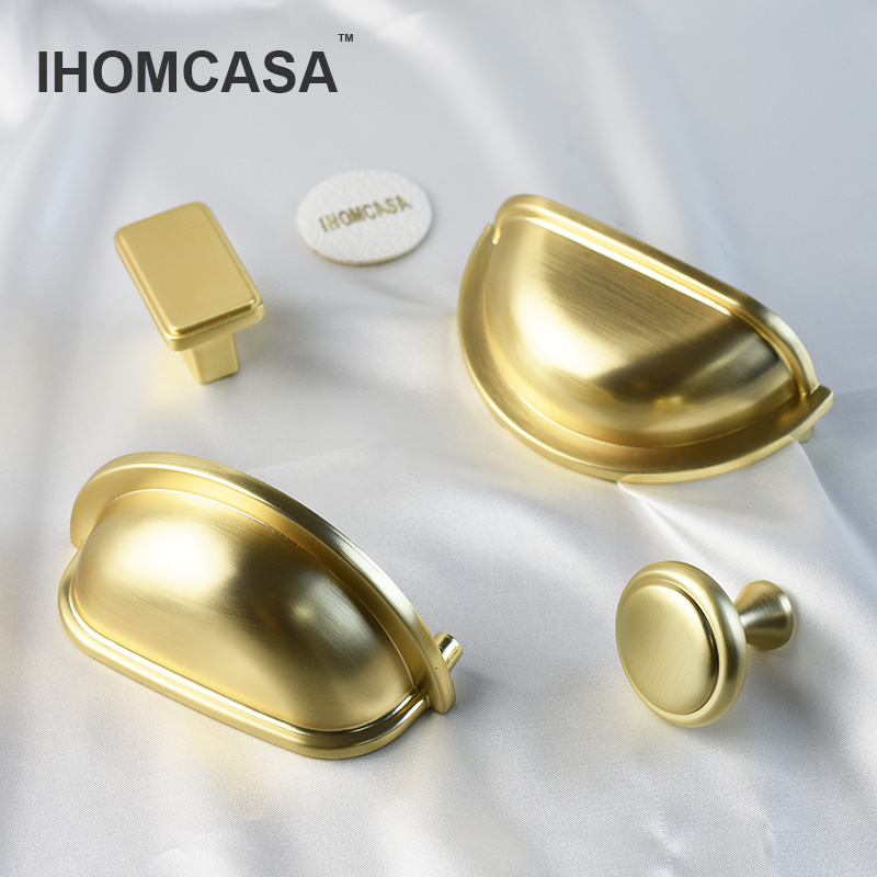 IHOMCASA Gold Kitchen Cabinet  - Drawer Pull Gold ulasan dan harga