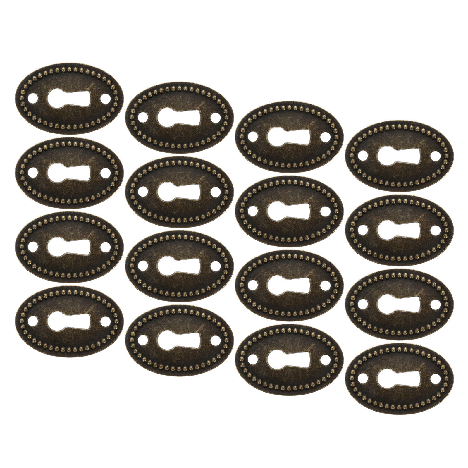 16Pcs Zinc Alloy Vintage Oval  - Zinc Furniture Hardware ulasan dan harga