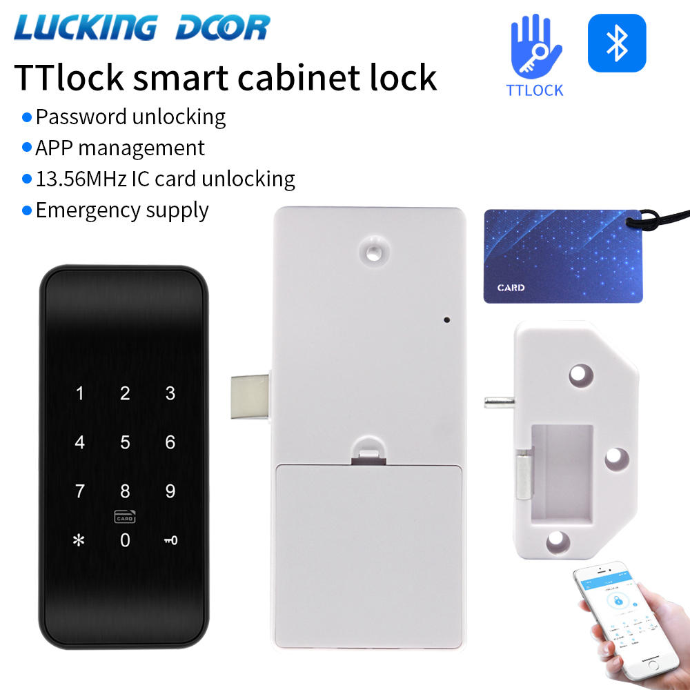 TTLOCK 13.56Mhz Fingerprint Dr - Furniture Hardware Bolts ulasan dan harga