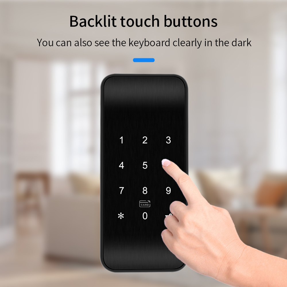 TTLOCK 13.56Mhz Fingerprint Dr - Furniture Hardware Bolts ulasan dan harga