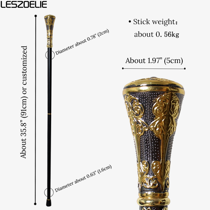 Luxury Gold & Black Straight H - Zinc Furniture Hardware ulasan dan harga