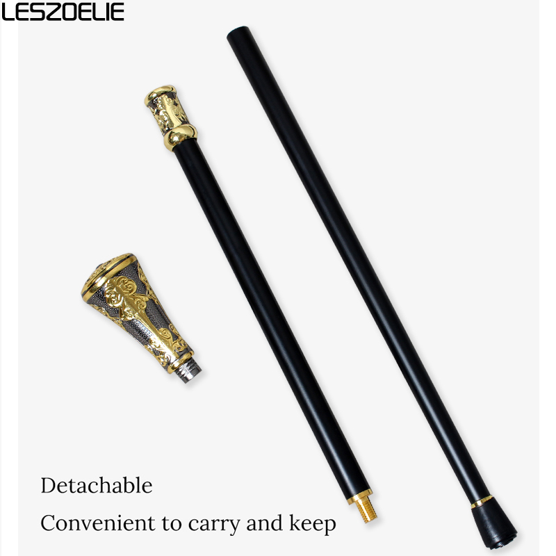 Luxury Gold & Black Straight H - Zinc Furniture Hardware ulasan dan harga