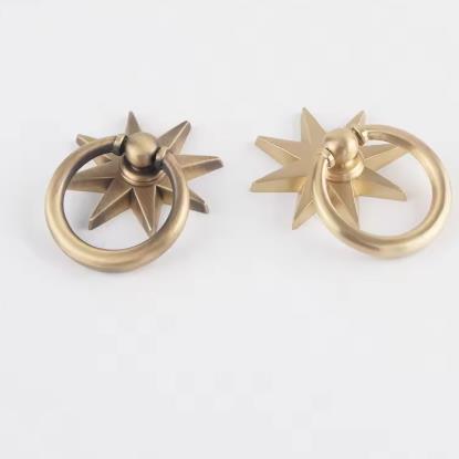 Anise Star Shape Cabinet Antiq - Drawer Pull Gold ulasan dan harga