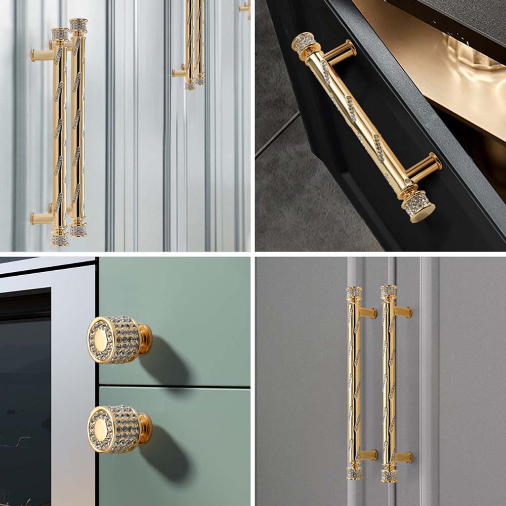 Gold Light Luxury Cabinet Draw - Drawer Pull Gold ulasan dan harga