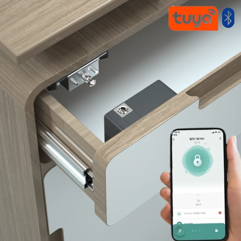 Tuya Smart Cabinet Door Lock K - Furniture Hardware Bolts ulasan dan harga