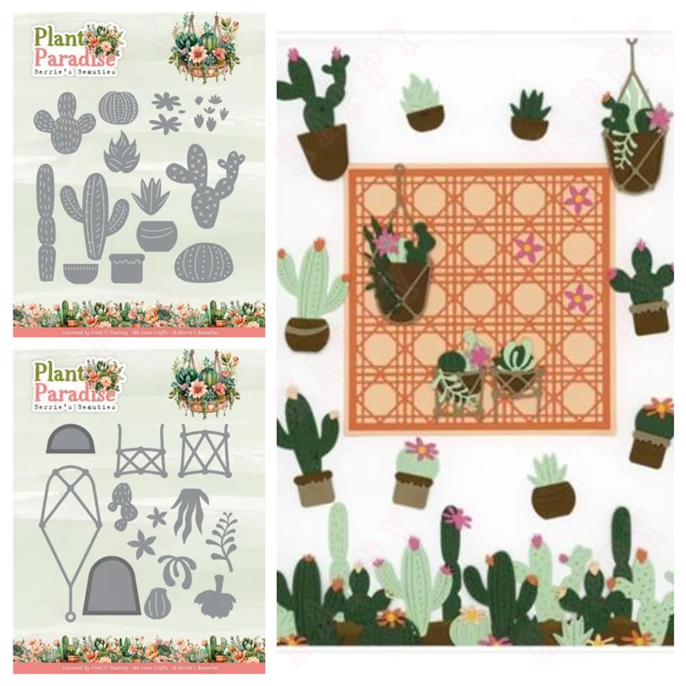 Plant Cactus Paradise Metal Cr - Furniture Paradise & Hardware Ghaziabad ulasan dan harga
