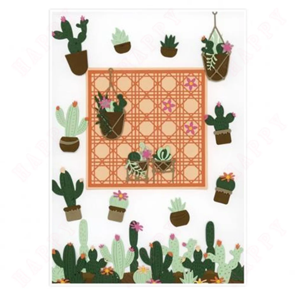 Plant Cactus Paradise Metal Cr - Furniture Paradise & Hardware Ghaziabad ulasan dan harga