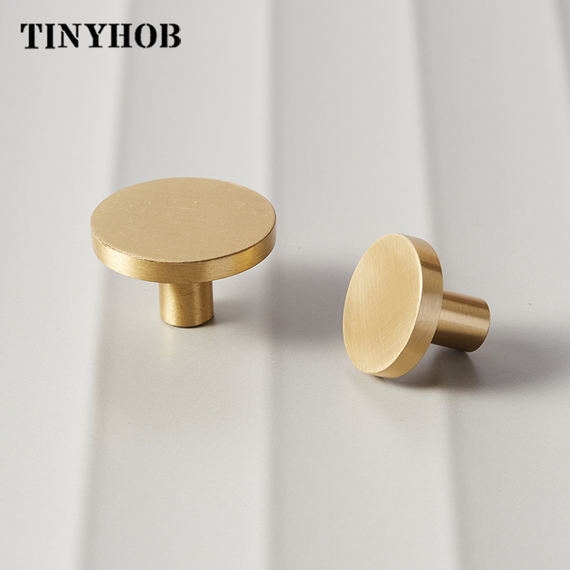 Round Brass Dresser Knobs Draw - Drawer Pull Gold ulasan dan harga