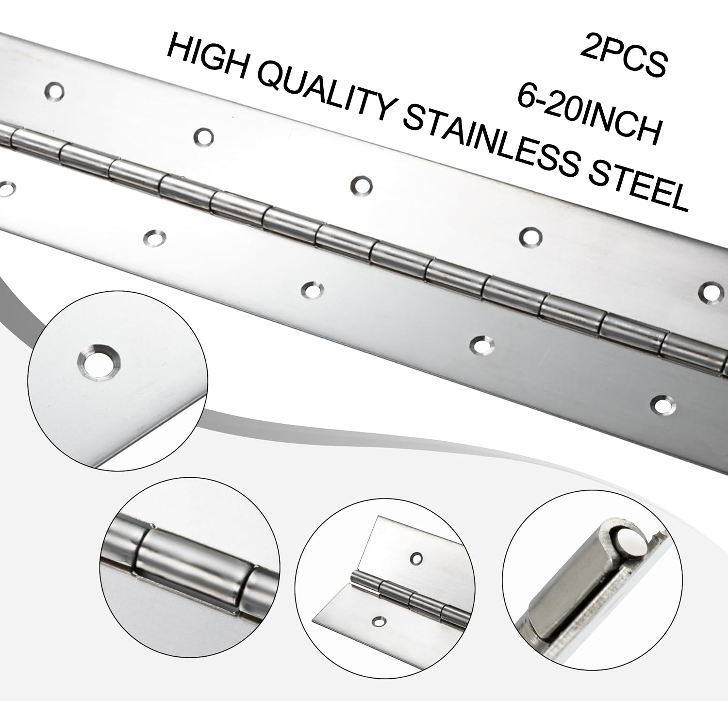 6in-20in Piano Hinges Heavy Du - Piano Hinge Continuous ulasan dan harga
